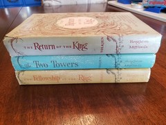 The Lord of the Rings J.R.R. Tolkien 1961 1st editions, 10th/8th/8th impressions
