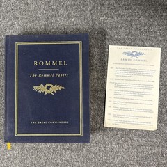 The Rommel Papers The Great Commanders Series 1995 First Printing