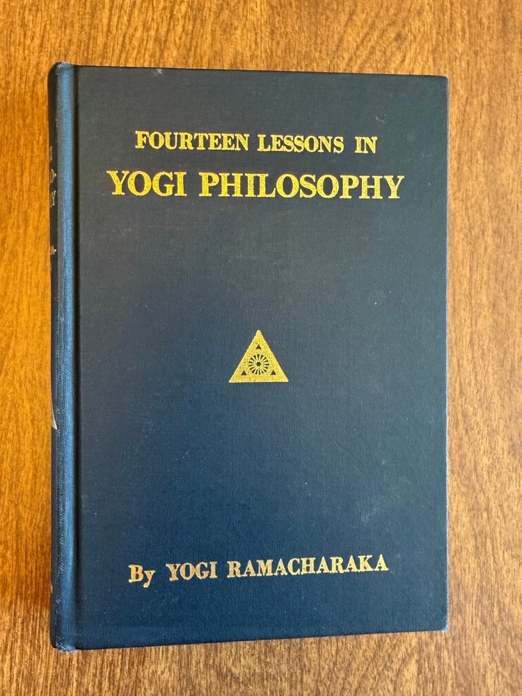14 Lessons in Yogi Philosophy – Yogi Ramacharaka 1931 HC – EUC