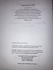 Study Guide of Israel SC by Arnold Fruchtenbaum 1999 Historical & Geographical