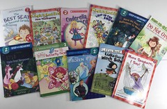 Random Lot of 10 Level 2 Step Into Reading | I Can Read | Learn To Read FOR GIRL