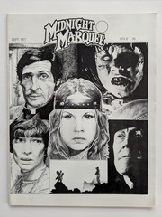 Midnight Marquee Fanzine.9 Issues.Frankenstein.Dracula.horror.wolfman.monsters