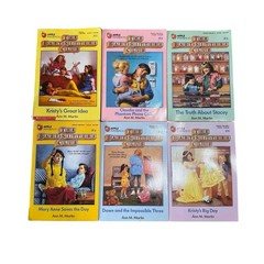 The Babysitters Club Lot of 37 Vtg Chapter Books Ann M Martin Apple Fiction READ