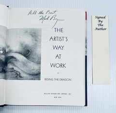 Artists Way at Work Mark Bryan SIGNED Creativity Coaching HC Riding the Dragon