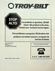 Sears CraftsmanElectric Blower/Vacuum Instruction Manual 26 pages – E7G