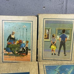 Vintage 1969 Bookshelf for Boys & Girls Lot of 6 HC Books Vol 2 4 6 7 9 Index