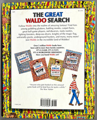 The Great Waldo Search Hardcover Book By Martin Hanford with illustrations 1989