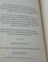 The Woman in the Window – A. J. Finn ARC UNCORRECTED PROOF ADVANCE READER COPY
