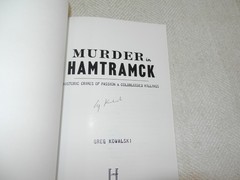 MICHIGAN Detroit area &Several murders profiled „MURDER IN HAMTRAMCK” Signed