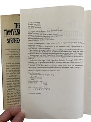 Stephen King The Tommyknockers First Edition 1st Print 1987 Hard Cover DJ Putnam