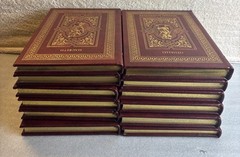 Easton Press William Shakespeare The Complete Works, 12 Leather Volumes