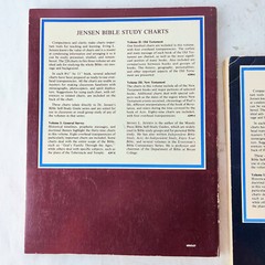 Jensen Bible Study Charts Complete Set Volume 1 2 3 Lot 228 Transparency Masters