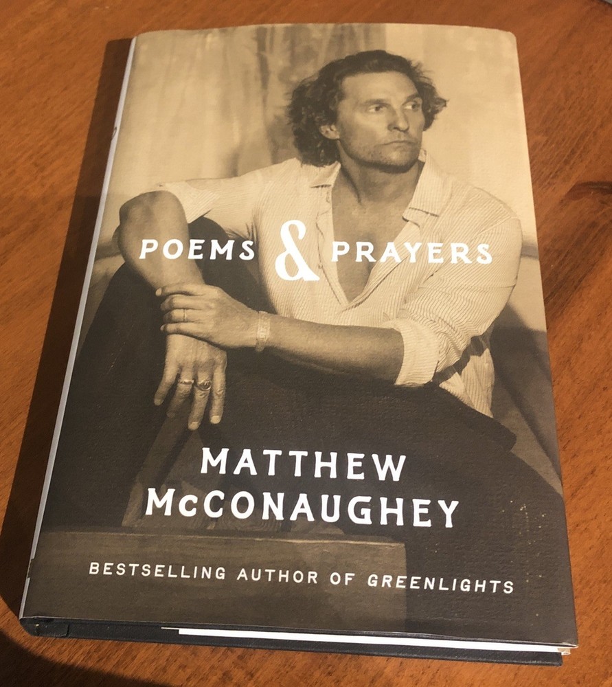 Poems and Prayers by Matthew McConaughey (2025, Hardcover)