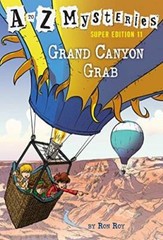 A to Z Mysteries Super Edition #11: Grand Canyon Grab – Paperback – GOOD