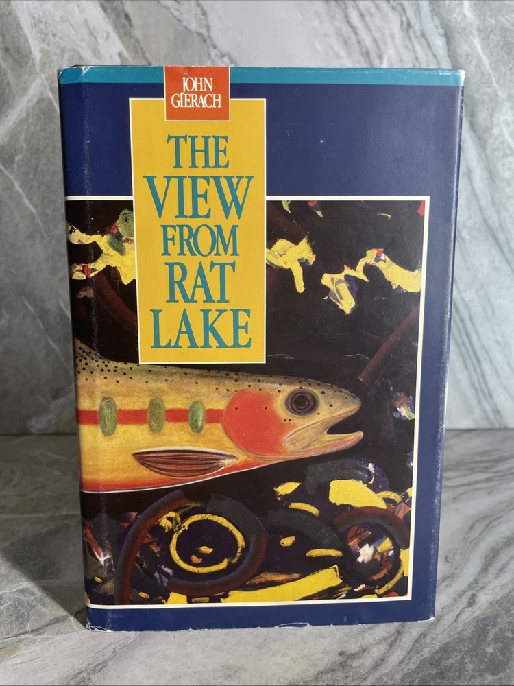 The View from Rat Lake by John Gierach Signed Tony Hillerman 1988 First Edition