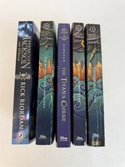 Rick Riordan Complete Percy Jackson & Olympians #1-5 YA Fiction