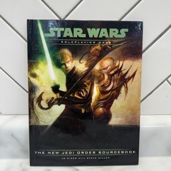 Star Wars New Jedi Order Source Book JD Wiker Steve Miller Lucas WotC Role RPG