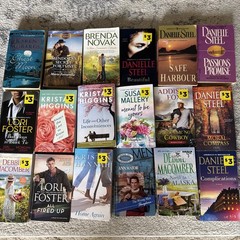 Lot of 10 Contemporary ROMANCE Paperbacks PB Popular Author Books RANDOM*MIX