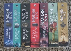 Robert Langdon Series 7 Books Set Dan Brown Paperback Thriller Collection NEW