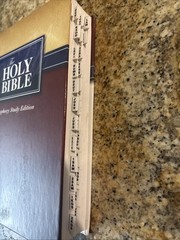 The Holy Bible Prophecy Study Red Letter HARDCOVER Edition NKJV by Amazing Facts