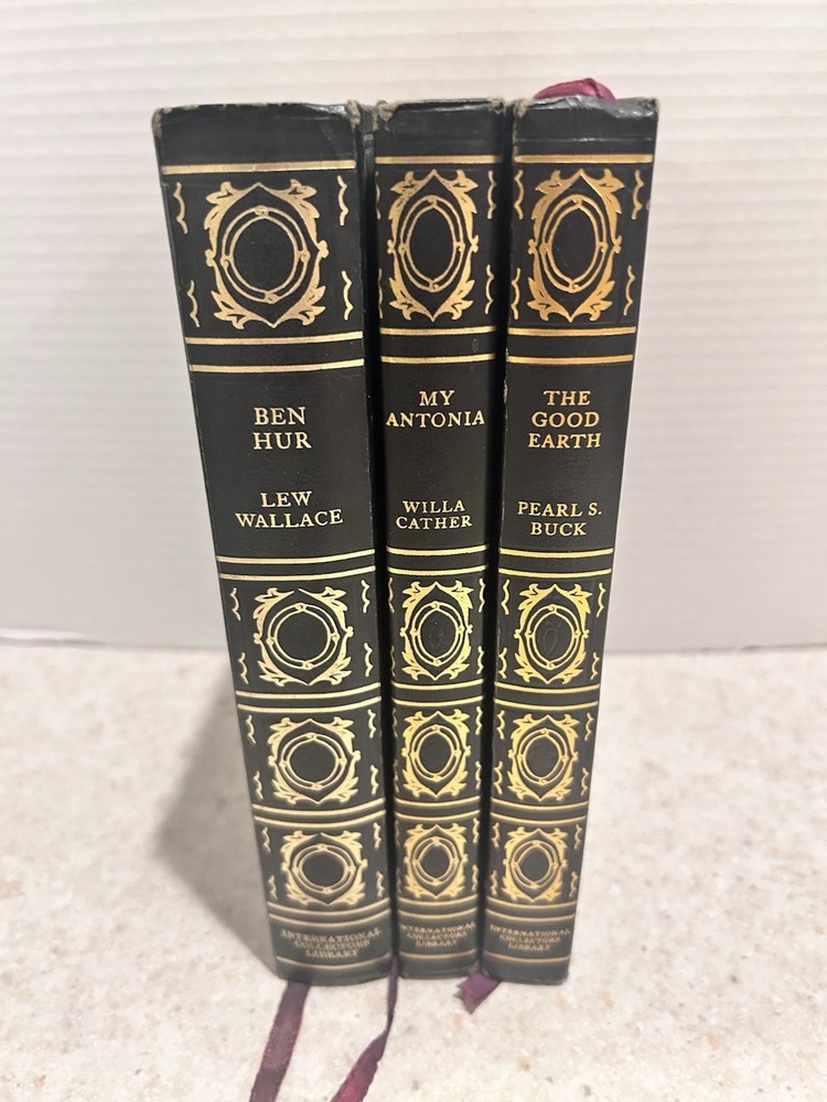 International Collectors Library Lot Of 3 Vintage Books 2 Are Unread Never Open