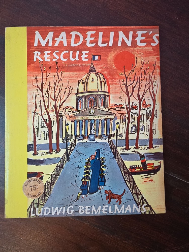 Madeline’s Rescue By Ludwig Bemelmans Vintage Paperback Scholastic