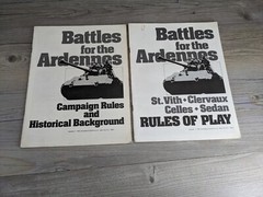 Battles for the Ardennes Replacement Rules of Play & Campaign Rules SPI 1978