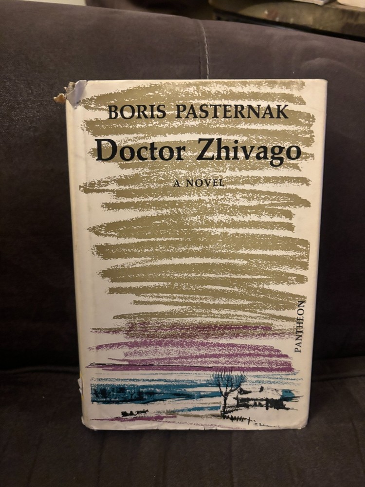 Doctor Zhivago Boris Pasternak 1958 First Edition Pantheon Novel