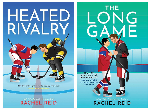 Rachel Reid Heated Rivalry & The Long Game 2 Books set Paperback NEW STOCK