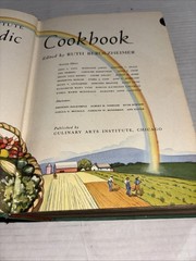 1948 CULINARY ARTS ENCYCLOPEDIC COOKBOOK-HC Ruth Berolzheimer Vtg Thumb Index