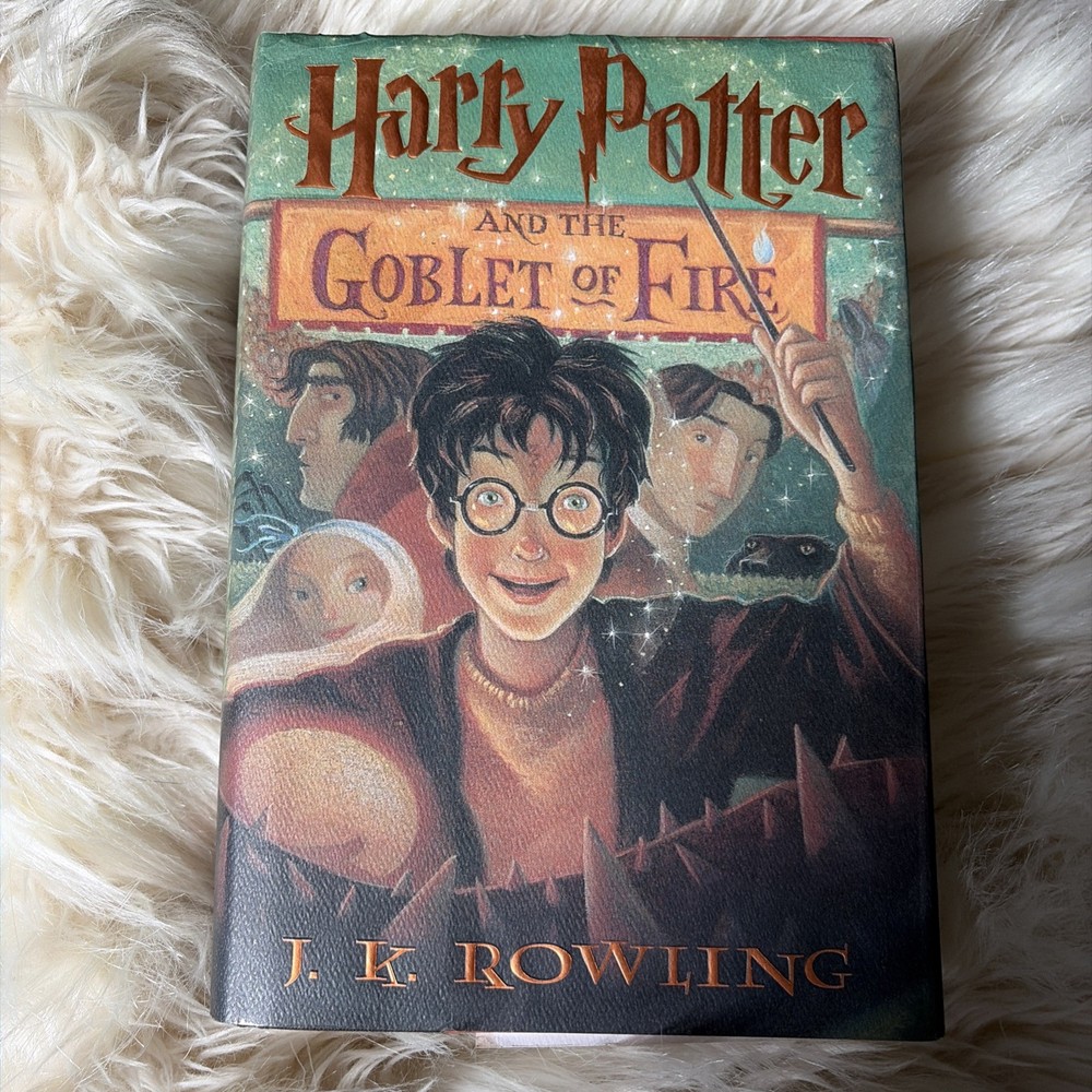 Harry Potter Goblet of Fire True 1st Edition 1st Print Errors Pg 291 & 667 RARE