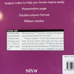NIV Women’s Devotional Bible Large Print Leathersoft Teal by Zondervan