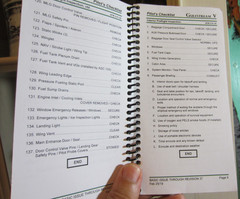 GULFSTREAM GV PILOT’S CHECKLIST AS PICTURED 2019 30 PAGES