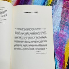ON PRESS Tom Wicker 1978 First Edition Journalism Memoir Viking Press