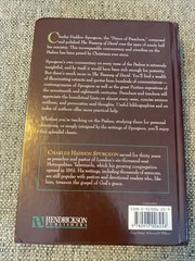 The Treasury of David Classic Reflections on Wisdom Psalms Vol. 3 Only