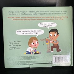 Touch and Explore Construction by Stephanie Babin (2019, Hardcover)