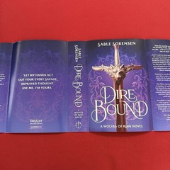 Dire Bound by Sable Sorensen FairyLoot Exclusive Edition – Hardcover Unsigned
