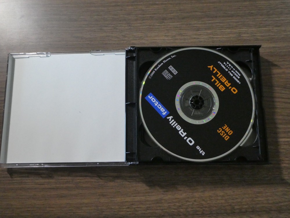 The Oreilly Factor The Good the Bad & the Completely Ridiculous Audiobook 5 Disc