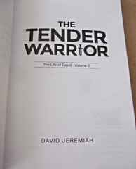DR. DAVID JEREMIAH STUDY GUIDES THE TENDER WARRIOR THE LIFE OF DAVID VOL 1-2