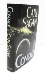 CONTACT A Novel by CARL SAGAN HCDJ 1ST/1ST LIKE NEW