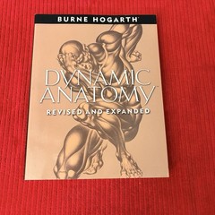 DYNAMIC ANATOMY: REVISED AND EXPANDED by Burne Hogarth—LIKE NEW