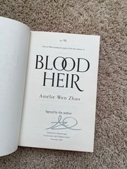 Blood Heir Trilogy Goldsboro Signed & Numbered Exclusive Editions sprayed edges