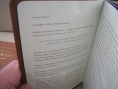 3 David Jeremiah Leather Turning Point Books: Quest, Journey & Turning Points