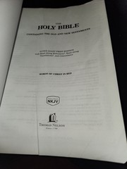 NKJV Super Giant Print Bible Red Letter New King James Version Thomas Nelson
