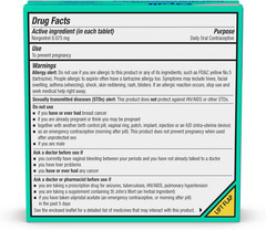 Daily Oral Birth Control Pills, Over-The-Counter Progestin-Only Contraceptive,