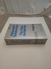 The Gulag Archipelago Aleksandr Solzhenitsyn Paperback Book First Edition 1974