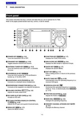 ICOM IC-7300 Transceiver Full Manual, 180 Pages – COIL BIND – TOUGH FRONT & BACK