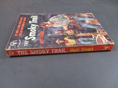 THE SMOKY TRAIL Matt Stuart 1ST BANTAM PRINTING Western Action