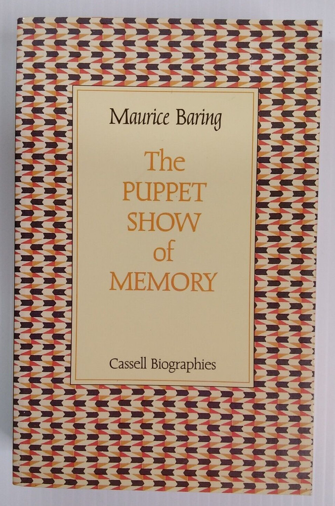 The Puppet Show of Memory By Maurice Baring (1987 Paperback)