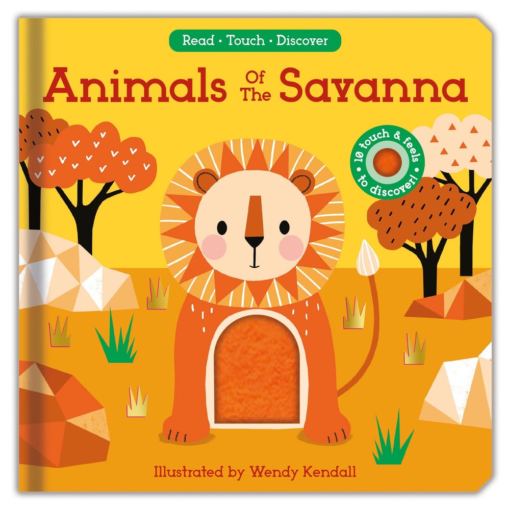 Animals of the Savanna (Read, Touch, Discover)